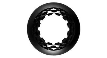 Absoluteblack tuerca de disco de freno centerlock eje de liberacion rapida qr 12 mm negro
