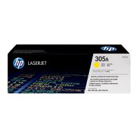 hp 305a toner original laserjet amarillo