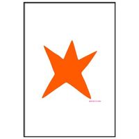 panorama cuadro metacrilato enmarcado agatha ruiz de la prada estrella 70x100 cm