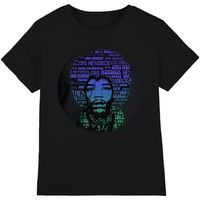 jimi hendrix tops y camisetas afro speech para mujer