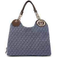 liu jo bandolera bolso satchel tamano mediano efecto denim para mujer
