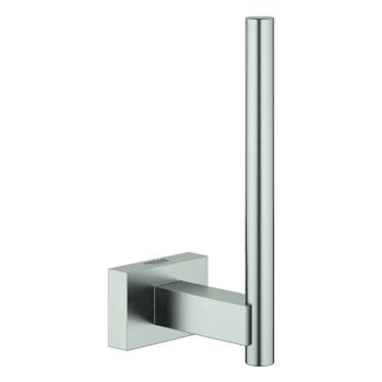 Portarrollos De Pared Grohe Essentials Cube, Supersteel Infinity Finish, 40623dc1