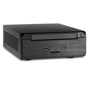 Caja PC Inter-Tech MW-02 II Mini Tower Negro Mini-ITX