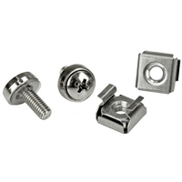 paquete 20 tornillos m5 12mm tuercas jaula de rack