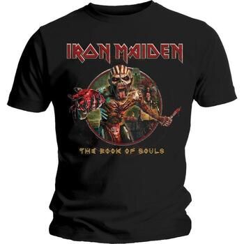 Iron Maiden Camiseta manga larga Book of Souls Eddie para hombre
