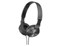 auriculares - sony mdr-zx310 hifi 10hz 24000hz 98db cable de 12m almohadillas acolchadas negro