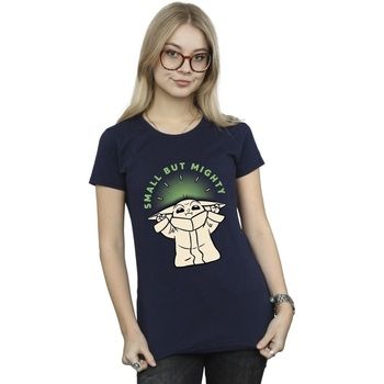 Disney Camiseta The Mandalorian Small But Mighty para mujer
