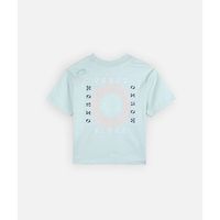 oxbow camiseta crop top radiate para mujer