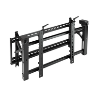 soporte de pared orientable tooq tqvw5470t para pantallas 54 a 70 video wall 6 puntos de regulacio
