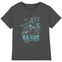elvis presley camiseta 68 leather para nina