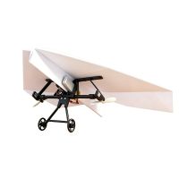 modificacion de avion de papel control remoto diy ensamblaje conjunto de potencia sin avion de papel