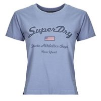 superdry camiseta ath ess fitted graphic tee para mujer