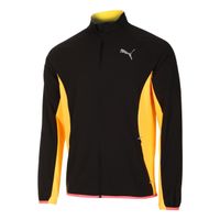 puma run elite ultraweave chaqueta para correr hombres - negro naranja