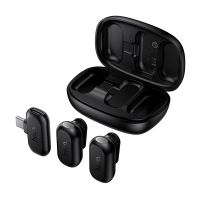 hoco smart ai reduccion de ruido microfono inalambrico adaptador usb c soporte para iphone 17 16 15 pro max android telefono grabacion de video