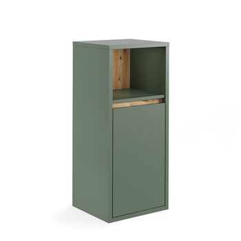 Mueble Midi Viola 33 X 80 Cm Con Puerta Y Estante Abierto Vicco
