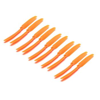 10pcs Hélice Gemfan 9050 ABS Direct Drive Orange para Avión RC