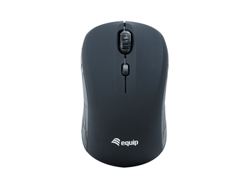 MOUSE MINI WIRELESS EQUIP LIFE OPTICO 4 BOTONES SCROLL NEGRO 1600DPI