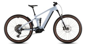 Cube stereo hybrid one44 ex 800 suspension total electrica mtb sram eagle 90 eagle 70 12s 800 wh 29   ice blue 2026