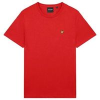 lyle  scott camiseta ts400vog t-shirt-y241 fiery red para hombre