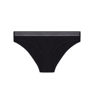 Emporio Armani para mujer. EW001841_AF19029 Braguita Fabric negro (S), Homewear, Algodón