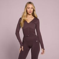 chaqueta corta sin costuras tempo para mujer de mp - fudge - s
