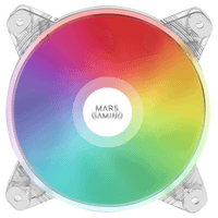mars gaming ventilador mfd chroma rgb ultra-silent