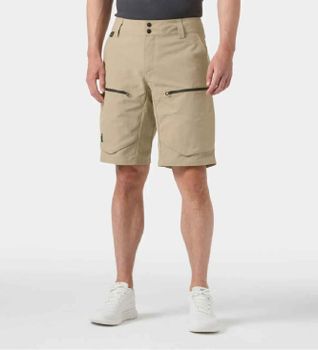 Helly Hansen para hombre. 34272 Shorts Crewline Cargo 2.0 beige (36), Casual, Deportivo, Outdoor, Multideporte, Poliamida