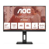 monitor aoc u27e3uf 27 ultrahd 4k 60hz ips hdr altura ajustable 4 ms