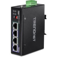 inyector poe 25g industrial trendnet ti-ig290 2 puertos 90w