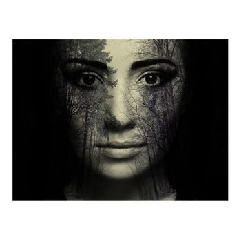 Papel Pintado 3d - Forest Mask (250x193 Cm)