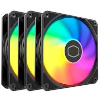 ventilador cooler master mf120 lite 120mm argb 1750rpm silencioso con iluminacion argb