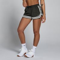 short de malla contrastante lift para mujer de mp - negro lavado - l