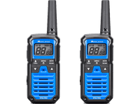 walkie talkie - midland xt50 pro carga rapida 85 canales 69 lpd  16 pmr446 usb alcance de 8 km azul