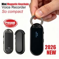 mini grabadora de voz magnetica con funcion vor captacion de 360 grados reduccion de ruido almacenamiento de 32g64g dictafono para clases y negocios