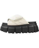 de buffalo sandalias mujer modelo 1602213b color blanco white