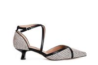 escote bimateria con cruce pinkblack