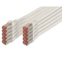 digitus cable de red s-ftp cat 6 lszh 5m blanco 10 unidades