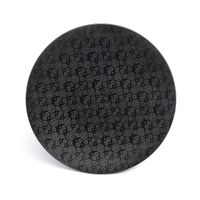 plato llano x6 gres negro