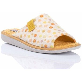 Vulladi Pantuflas Zapatilla de casa con lunares - Especial parquet para mujer