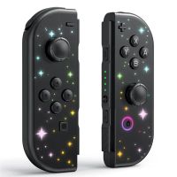 mangos izquierdo y derecho ns01 para switch rgb joycon controlador de juego ns manijas bluetooth con despertar remoto