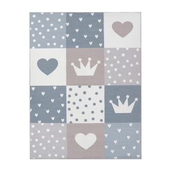 Alfombra infantil Eliza beige 200x280 cm