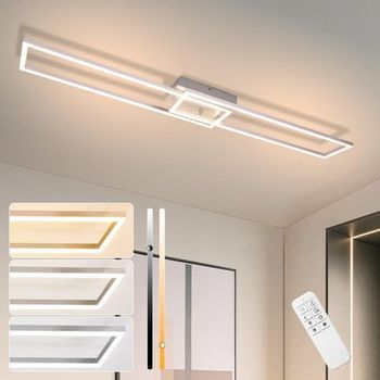 Lámpara De Techo Led Moderna Regulable De 36 W Con Función Nocturna Y Protección Ocular. Zmh