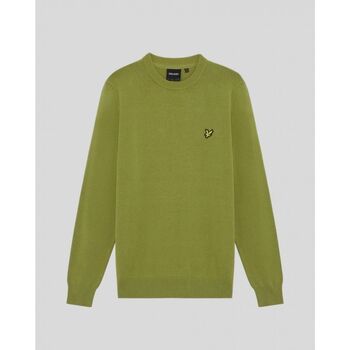 Lyle & Scott Jersey KN2136V COTTON CREW-Y123 SHRUB GREEN para hombre
