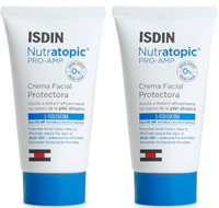 isdin nutratopic pro-amp crema facial 2x50 ml