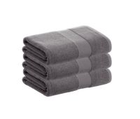 pack 3 toallas gris ducha de algodon donegal 70x140 cm algodon 100 de 500grm2 de calidad con secado extra-rapido y de tendencia para primavera-verano