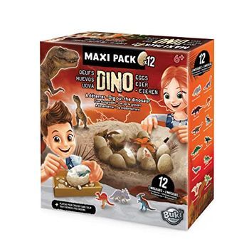 Buki - Paquete Maxi De Huevos De Dinosaurio, 2138