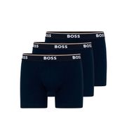 boss para hombre 50475282 pack de 3 boxers logotipo marino m homewear algodon