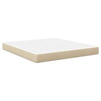 colchon de cama con colchon salvia 180 x 200 cm tela vidaxl