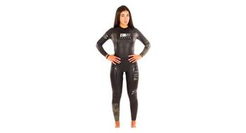 Traje de neopreno z3rod fuzion black gold para mujer