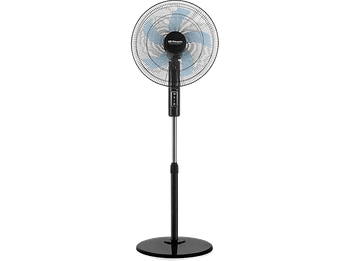 Ventilador de pie - Orbegozo SF 1140, 45 W, 3 Velocidades, 128 cm alto, Negro